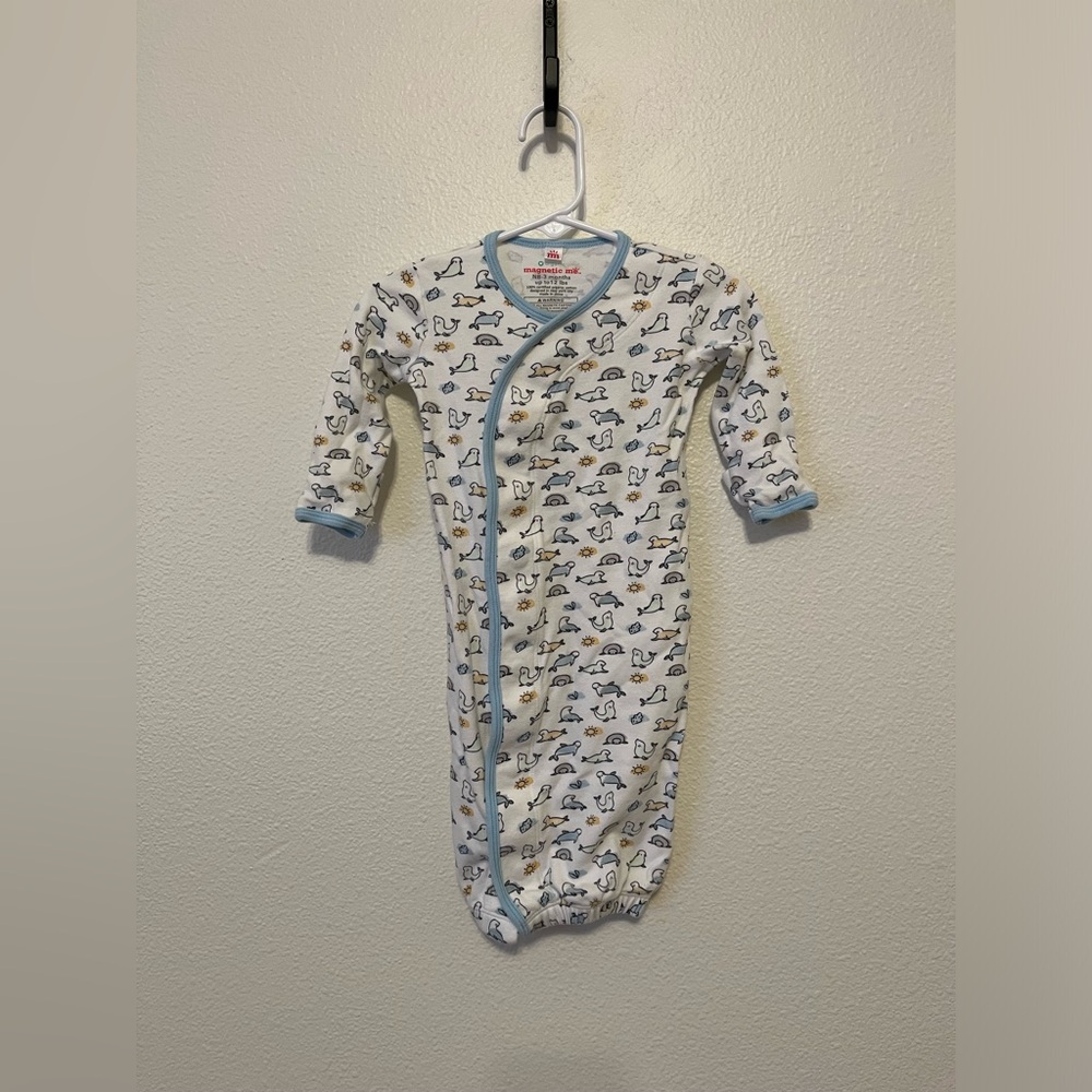 Magnetic Me Sleep Gown Newborn Organic Cotton Sleeper